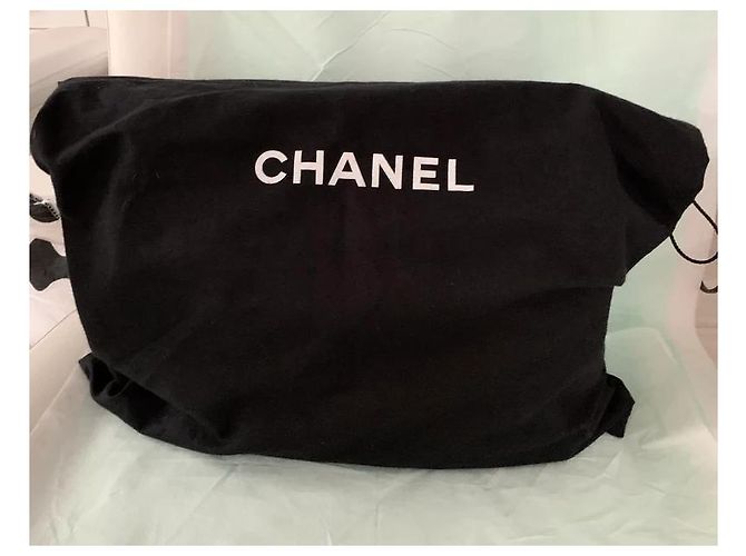Borsa Chanel in pelle beige - vista 12