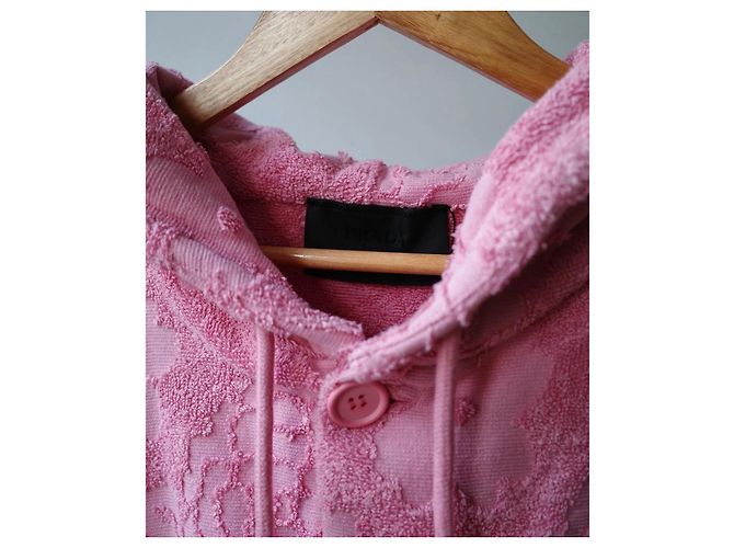 Prada Hoodie in Rosa mit Blumenmuster Pink - Ansicht 5