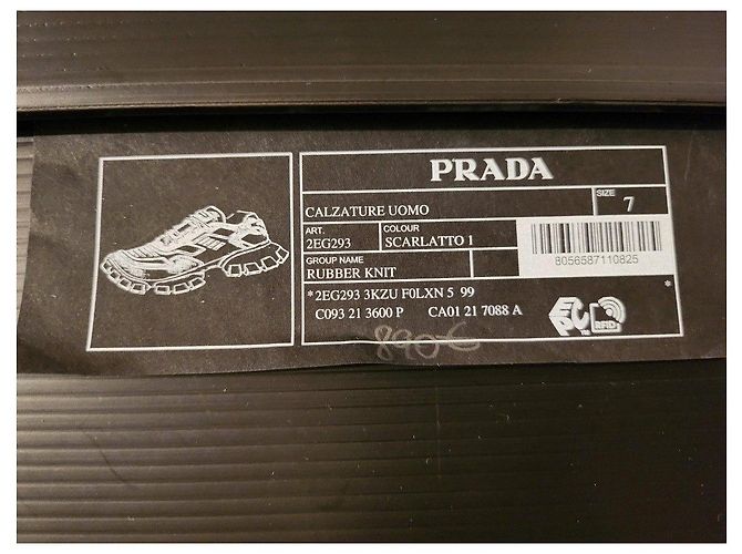 Prada Cloudbust Thunder Vermelho - vista 11
