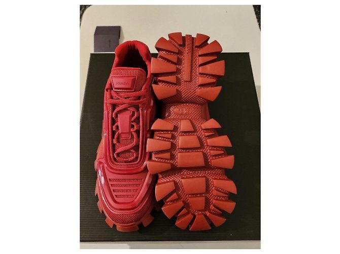 Prada Cloudbust Thunder Vermelho - vista 3