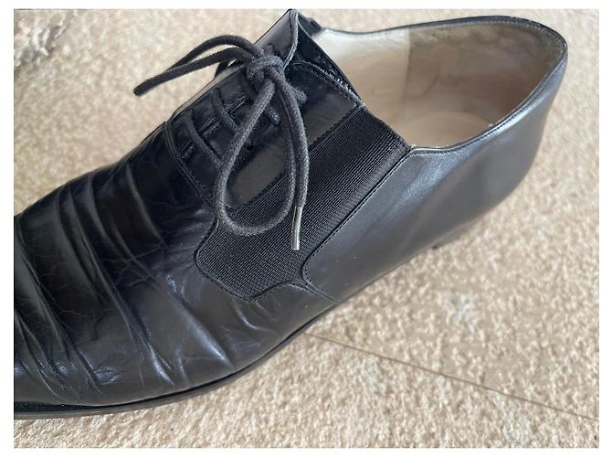 Autre Marque Schnürschuhe oder Oxford Modell "Cabotin" P.38 Schwarz - Ansicht 11