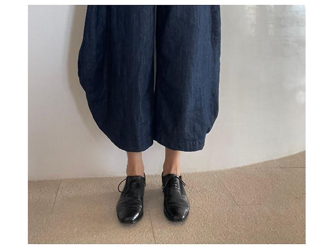 Autre Marque Schnürschuhe oder Oxford Modell "Cabotin" P.38 Schwarz - Ansicht 13