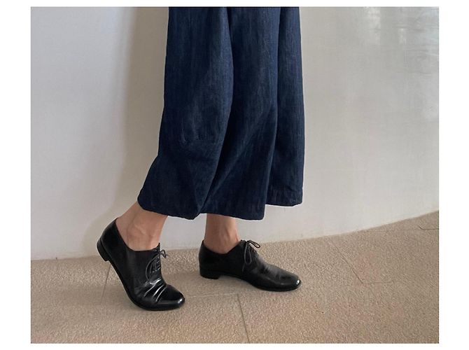 Autre Marque Schnürschuhe oder Oxford Modell "Cabotin" P.38 Schwarz - Ansicht 15