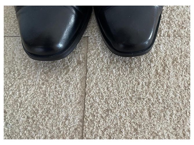 Autre Marque Schnürschuhe oder Oxford Modell "Cabotin" P.38 Schwarz - Ansicht 7