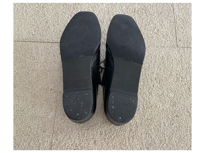 Autre Marque Schnürschuhe oder Oxford Modell "Cabotin" P.38 Schwarz - Ansicht 9
