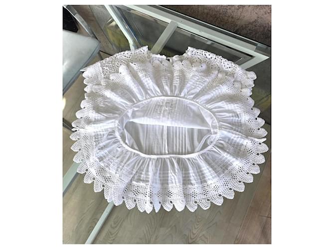 Blusa Zimmermann de algodón blanco - vista 4