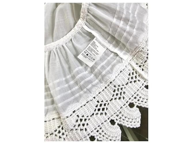 Blusa Zimmermann de algodón blanco - vista 6
