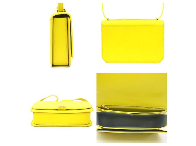 Borsa a Spalla Goya Piccola di Loewe Giallo - vista 2