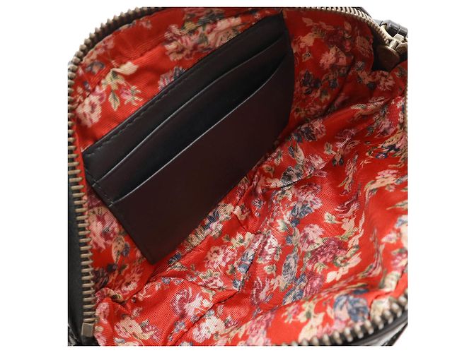 Borsa a spalla Pochette Game Patch GUCCI Nero Giallo - view 8