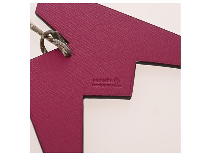 Silk In Hermès HERMES Charm per Borsa Origami Petit H Nero Rosso - vista 9