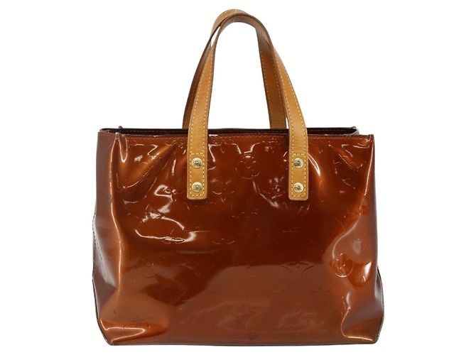 Borsa Reade Monogram Vernis PM di Louis Vuitton Marrone - vista 2