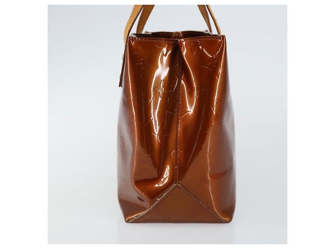 Borsa Reade Monogram Vernis PM di Louis Vuitton Marrone - vista 3
