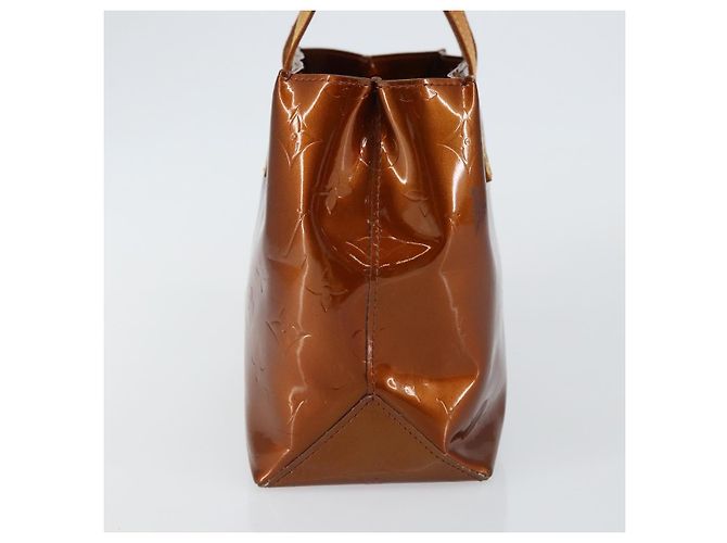 Borsa Reade Monogram Vernis PM di Louis Vuitton Marrone - vista 4