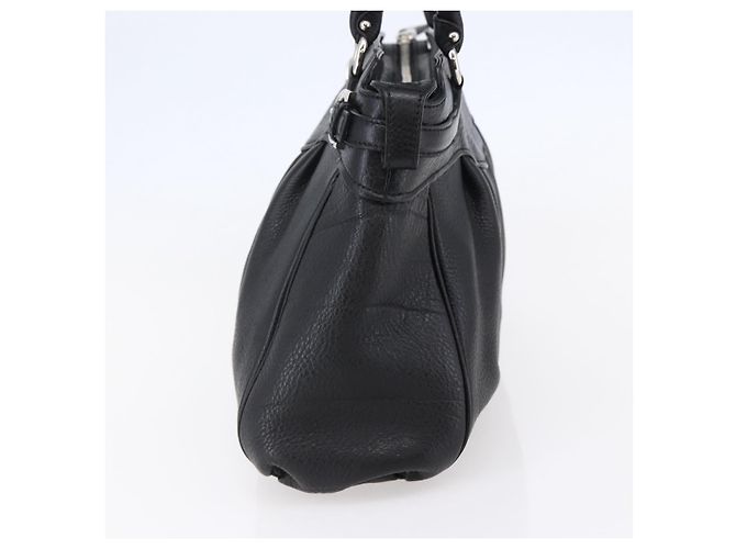 Mini borsa Gancini in pelle Salvatore Ferragamo Nero - vista 4