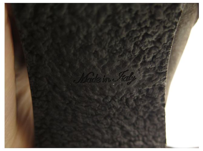 NUEVAS BOTAS ALTAS LOUIS VUITTON BETH 39.5 LOGO LV BOTAS MARRONES Castaño - vista 9