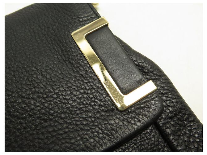 JIMMY CHOO ALLY RINDSLEDER SCHWARZE SCHULTERTASCHE - Ansicht 16