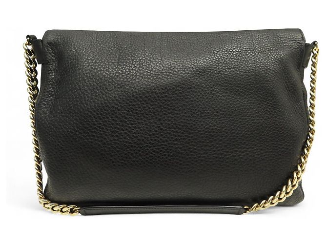 JIMMY CHOO ALLY RINDSLEDER SCHWARZE SCHULTERTASCHE - Ansicht 2