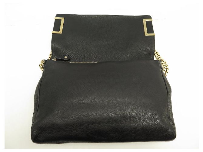 JIMMY CHOO ALLY RINDSLEDER SCHWARZE SCHULTERTASCHE - Ansicht 7