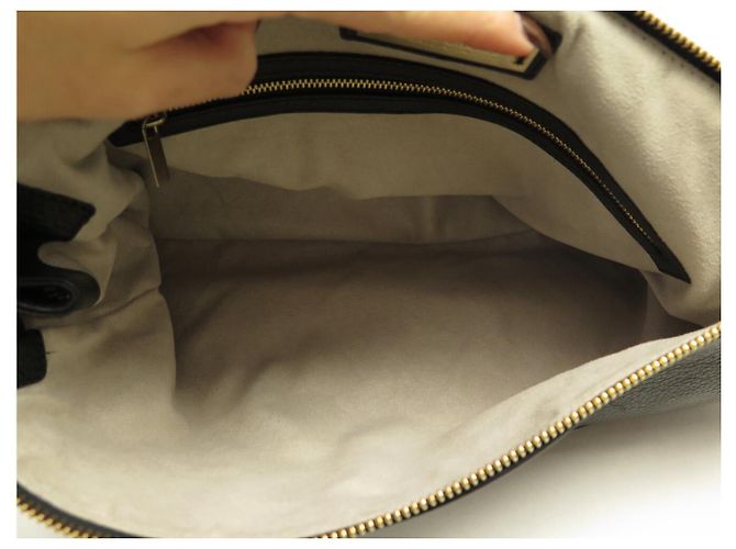 JIMMY CHOO ALLY RINDSLEDER SCHWARZE SCHULTERTASCHE - Ansicht 9