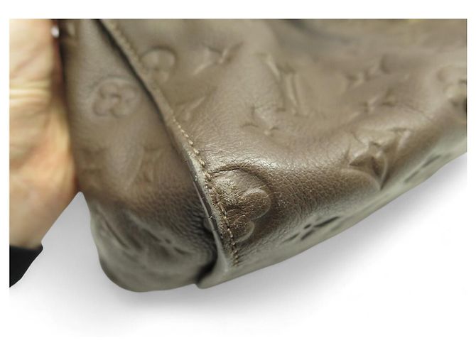 BORSO LOUIS VUITTON IN PELLE MONOGRAM EMPREINTE ISPIRATO OMBRE Marrone - vista 14