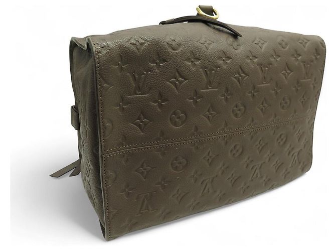 BORSO LOUIS VUITTON IN PELLE MONOGRAM EMPREINTE ISPIRATO OMBRE Marrone - vista 5