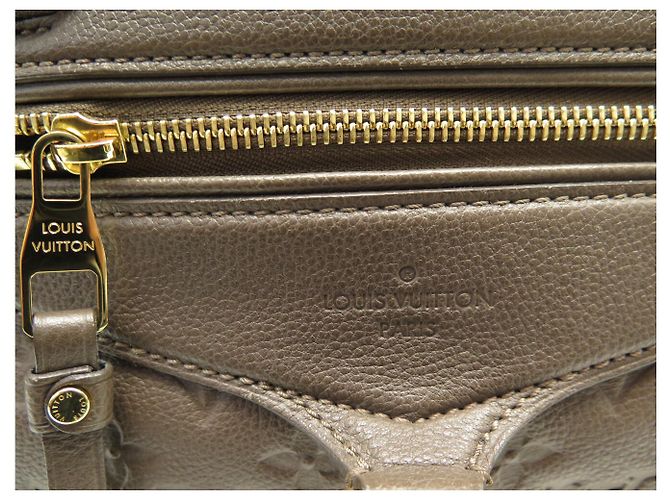 BORSO LOUIS VUITTON IN PELLE MONOGRAM EMPREINTE ISPIRATO OMBRE Marrone - vista 8