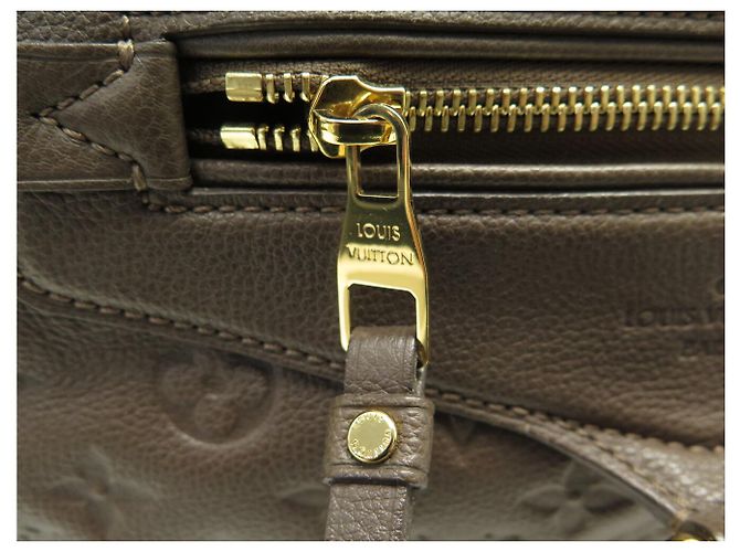 BORSO LOUIS VUITTON IN PELLE MONOGRAM EMPREINTE ISPIRATO OMBRE Marrone - vista 9