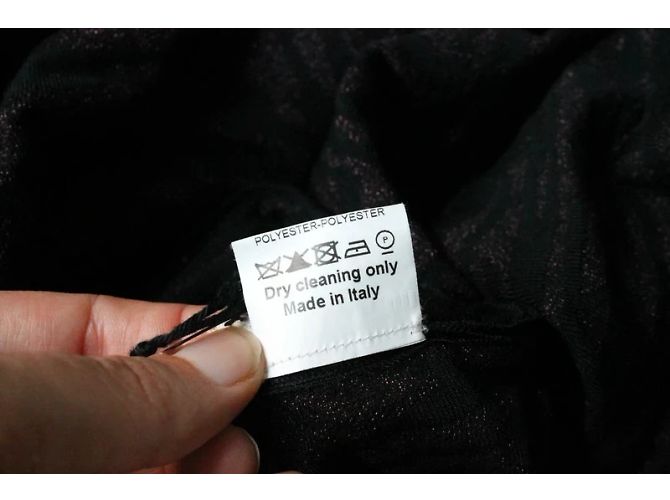 Vestido longo preto Alaïa com padrões de zebra brilhantes tamanho S (IT 40 / FR 36) - vista 6