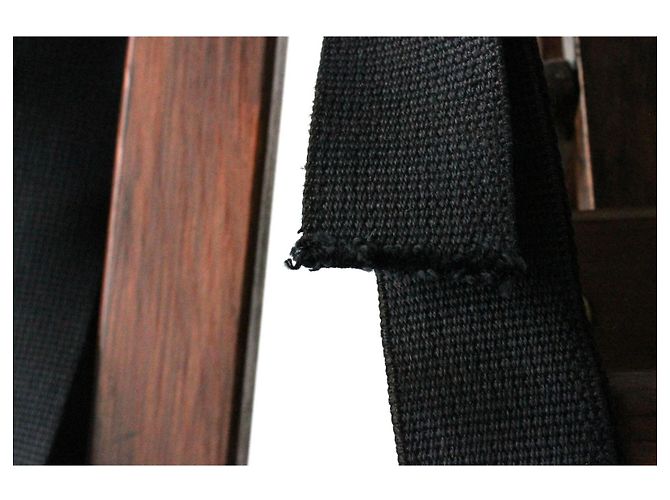 Borsa a spalla Dior in tela e pelle marrone e nera Nero - vista 2