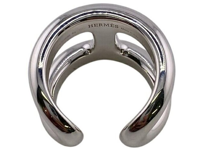 Ring Hermès Anello Hermes Osmoz GM in Argento - vista 4