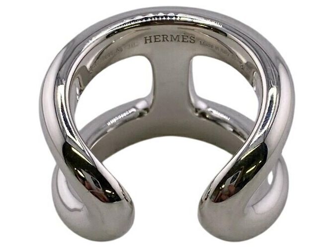 Ring Hermès Anello Hermes Osmoz GM in Argento - vista 5