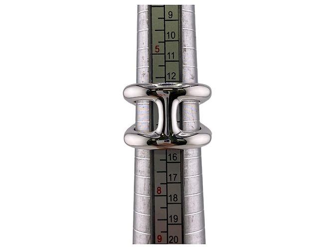 Ring Hermès Anello Hermes Osmoz GM in Argento - vista 6