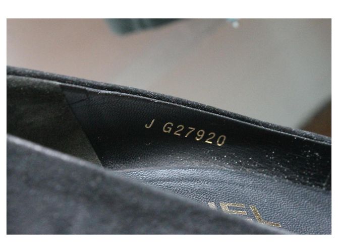 Chanel Pumps aus lackiertem Leder und Wildleder Größe 35,5 - Ansicht 5