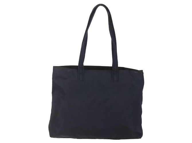 Prada Tote con Zip e Tasca Frontale Tessuto Medio Nero - vista 2