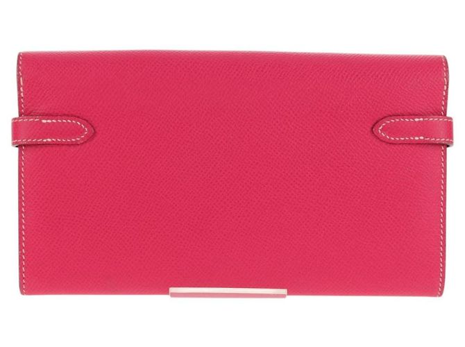 Hermès Kelly Wallet Epsom Lang Pink - Ansicht 2
