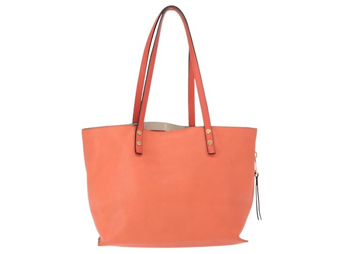 Chloé Dilan Mittelgroße Leder-Tote Pink - Ansicht 3