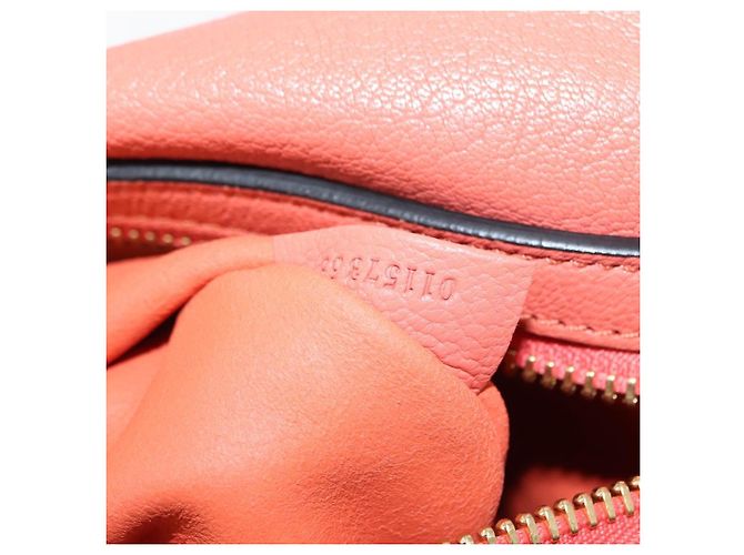 Chloé Dilan Mittelgroße Leder-Tote Pink - Ansicht 7