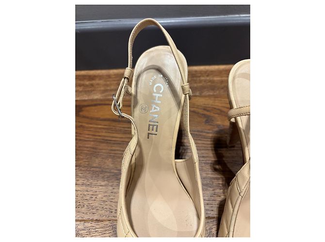 Chanel Slingback Pump 40 Beige - Ansicht 11
