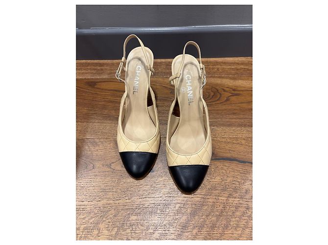 Chanel Slingback Pump 40 Beige - Ansicht 12