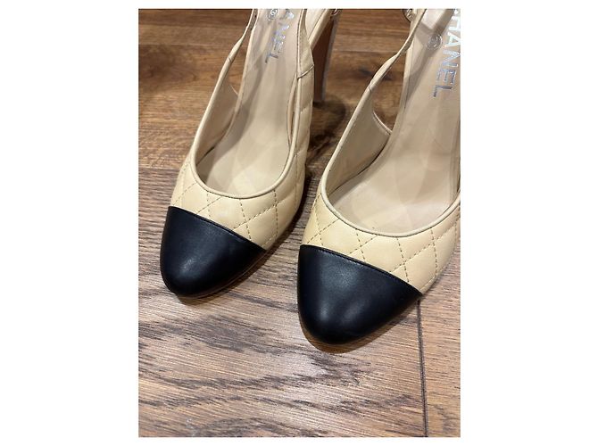 Chanel Slingback Pump 40 Beige - Ansicht 6