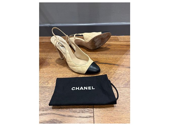 Chanel Slingback Pump 40 Beige - Ansicht 7