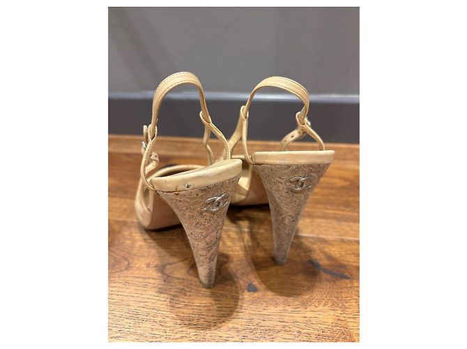 Chanel Slingback Pump 40 Beige - Ansicht 8
