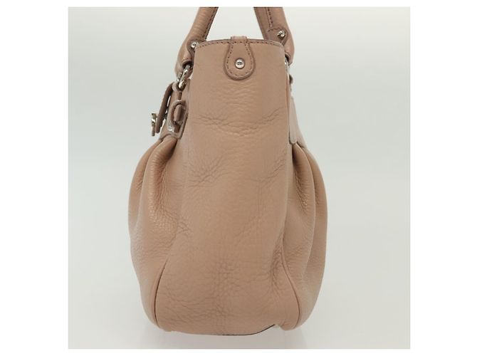 Borsa Gancini in pelle Salvatore Ferragamo Rosa - vista 3