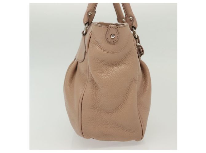 Borsa Gancini in pelle Salvatore Ferragamo Rosa - vista 4