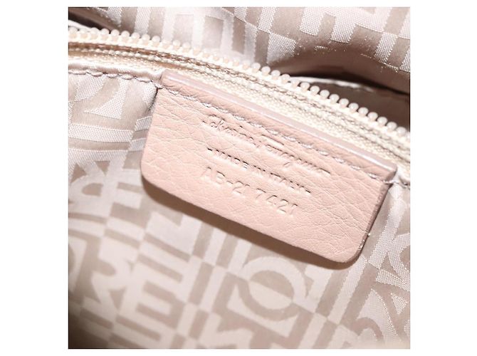 Borsa Gancini in pelle Salvatore Ferragamo Rosa - vista 7