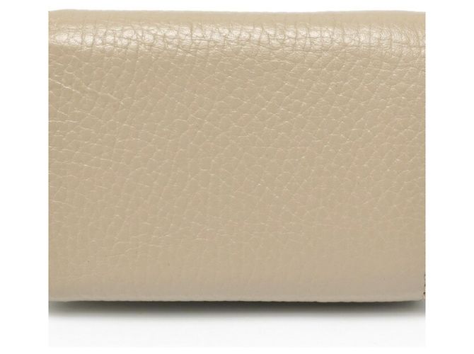 Gucci Double G Tri-Fold Compact Wallet Beige Gelb - Ansicht 2