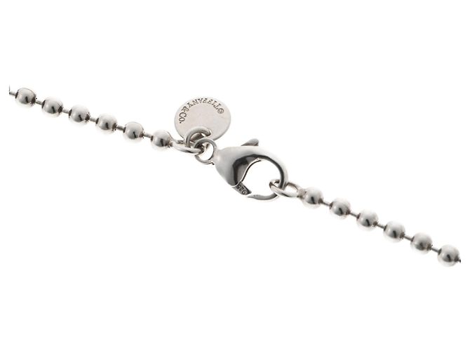 Return to Tiffany Collana con etichetta ovale Ritorno al Colore di Tiffany & Co. Argento Rosa - vista 6