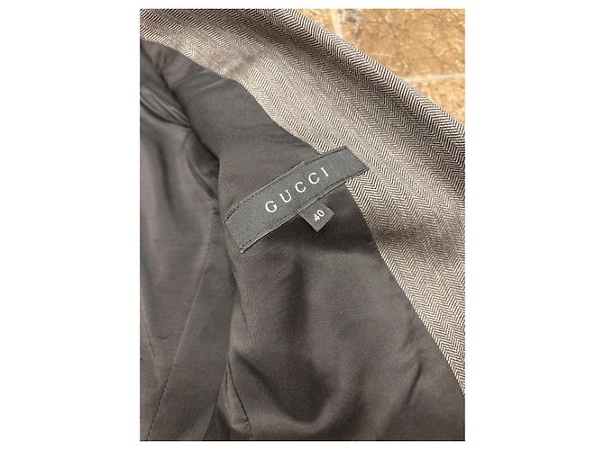 Gucci Wolljacke Grau IT 40 - Ansicht 5