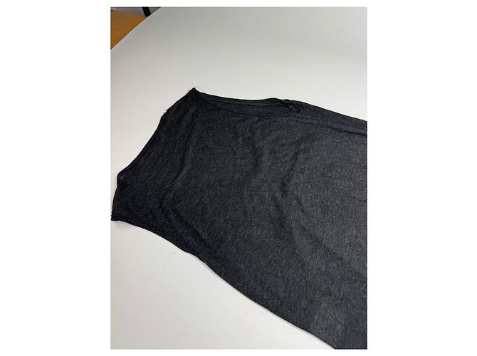Stella Mc Cartney Vintage Stella McCartney Wollkleid Schwarz Anthrazitgrau - Ansicht 13