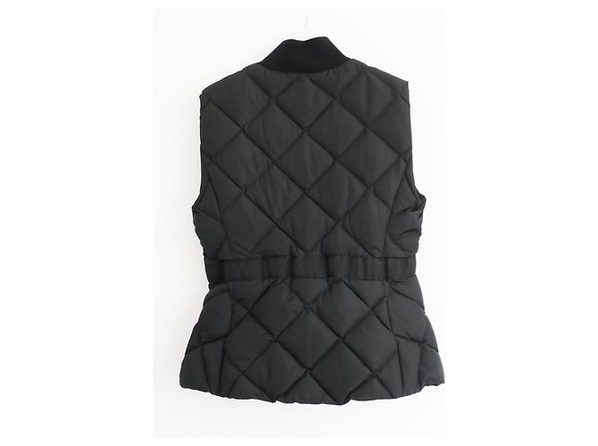 Colete acolchoado Hermès Preto - vista 3